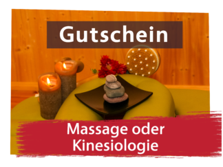 Gutschein: Massage oder Kinesiologie für 30€, 45€ oder 60€